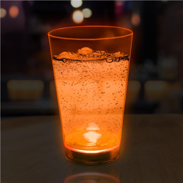 Neon Orange LED 12 oz. Cup