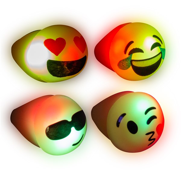 Emojicon LED Jelly Rings (36 Per pack)