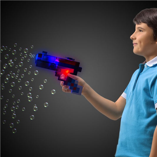 LED Patriotic Pixel Bubble Gun