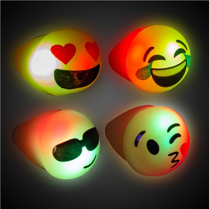 Emojicon LED Jelly Rings (36 Per pack)