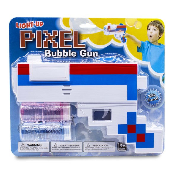 LED Patriotic Pixel Bubble Gun