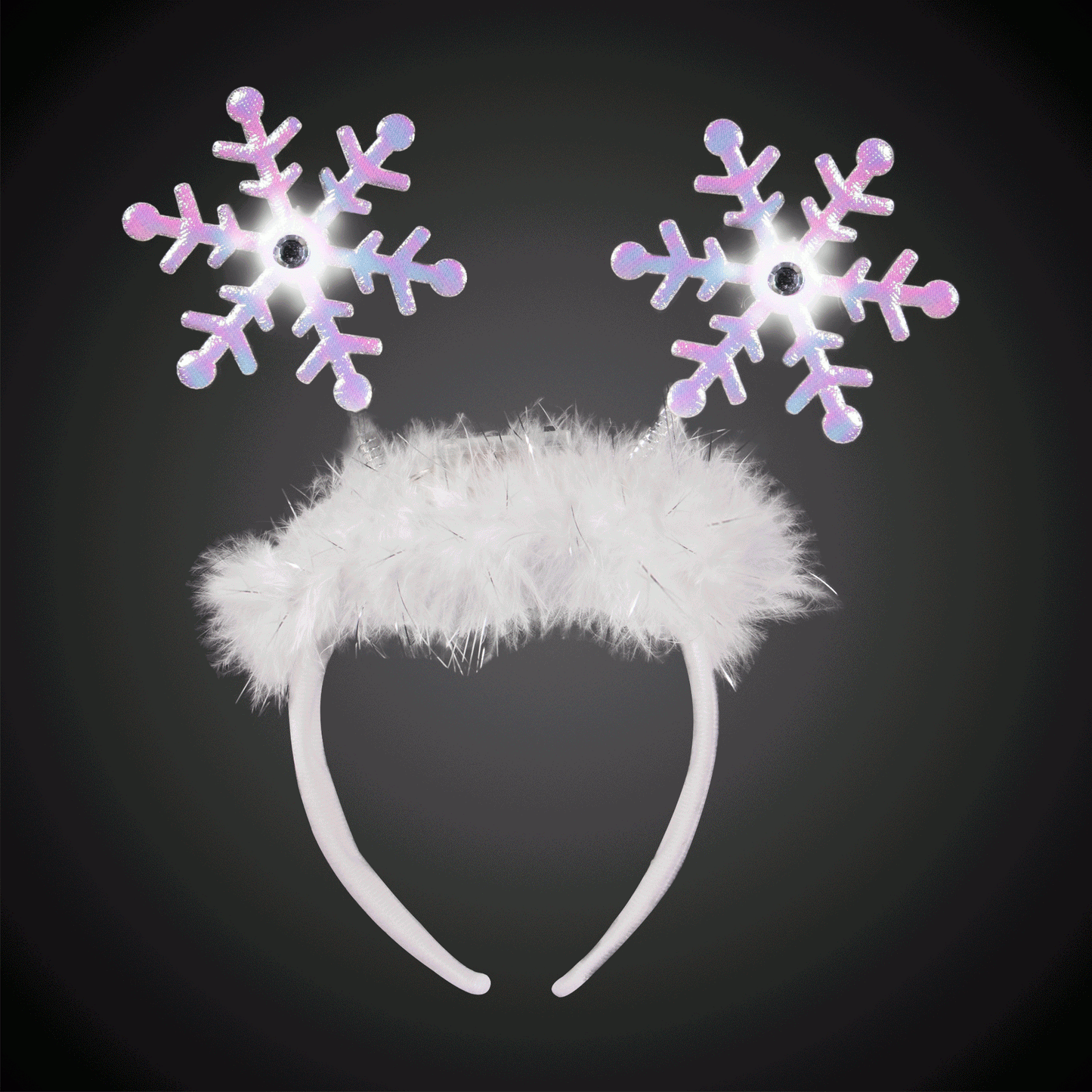 LED Snowflake Headboppers