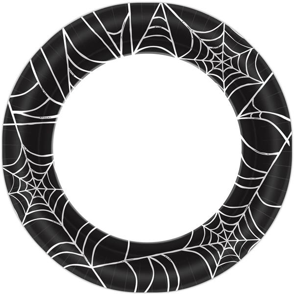 Spider Web 10" Plates(40 Per Pack)