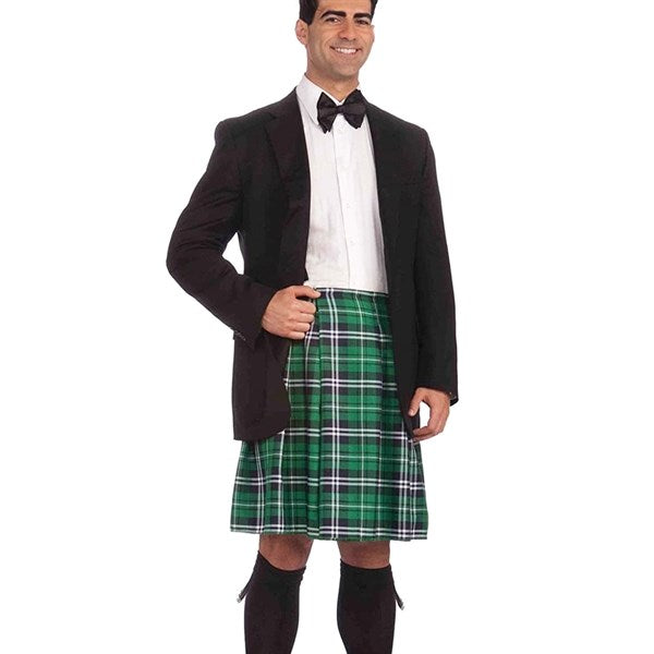 Green Plaid Kilt