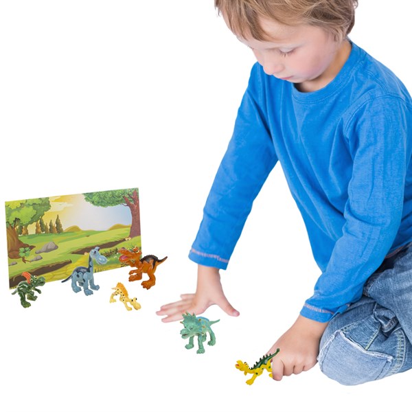 Dinosaur Toy Figures Set (6 Per pack)