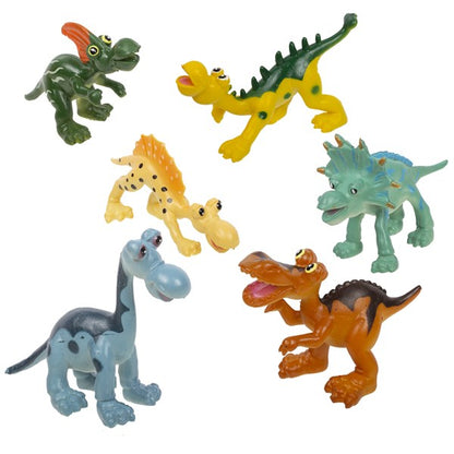 Dinosaur Toy Figures Set (6 Per pack)