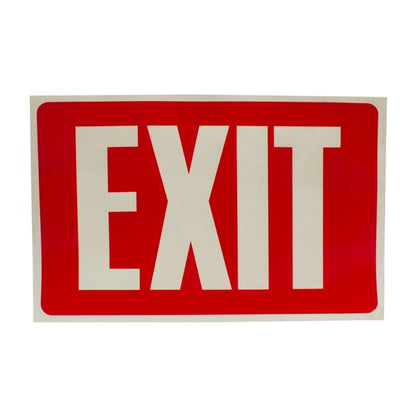 Glow In the Dark Exit Sign