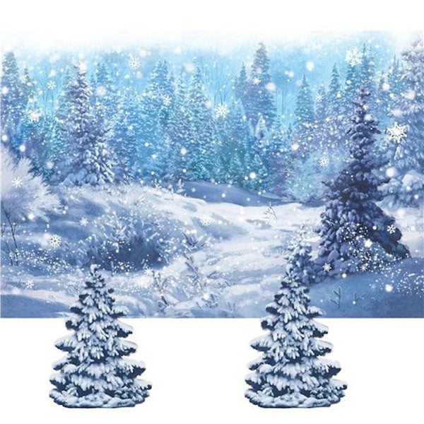 Winter Wonderland Scene Setter (5 Per pack)