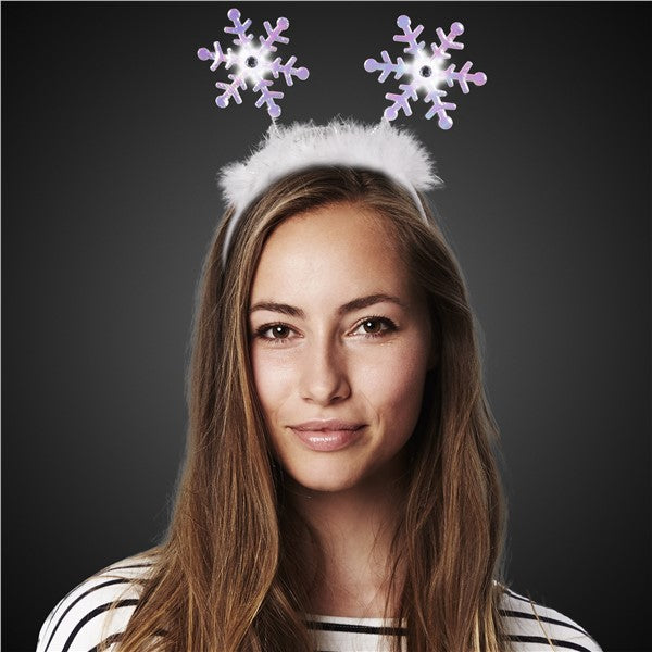 LED Snowflake Headboppers