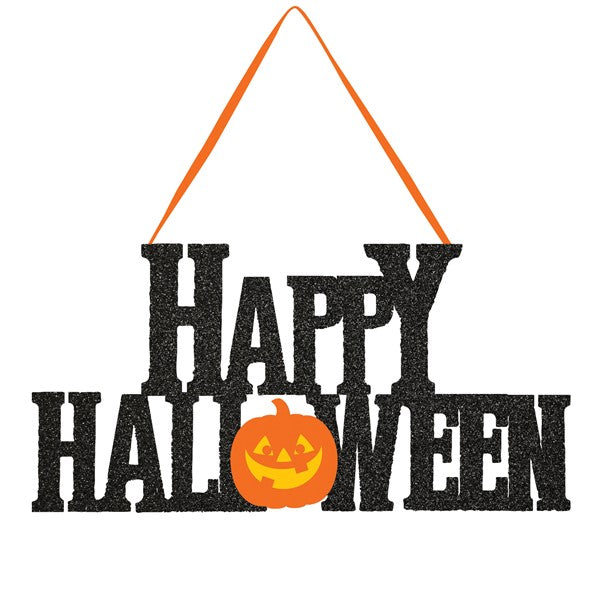 Happy Halloween Hanging Sign