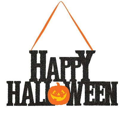 Happy Halloween Hanging Sign