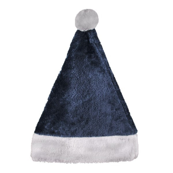 Dark Blue Santa Plush Hat