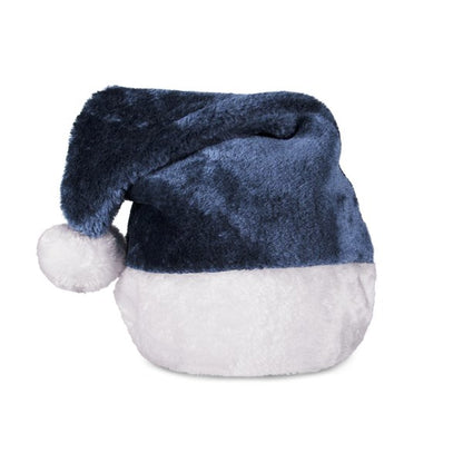 Dark Blue Santa Plush Hat