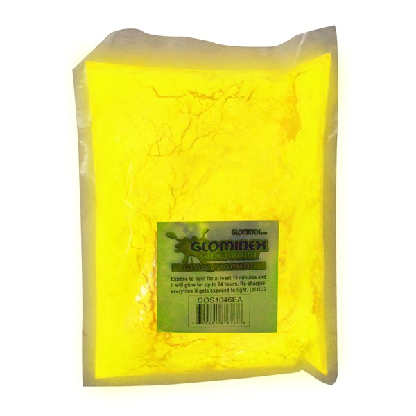 Yellow Glominex 1 kg. Glow Pigment