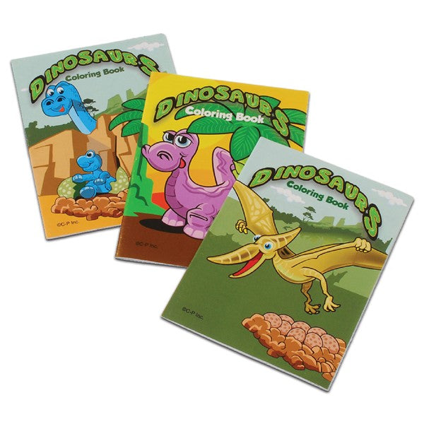 Dinosaur 5" Coloring Books (12 Per pack)