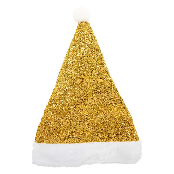 Gold Santa Hat