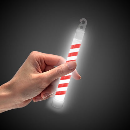 Candy Cane 6" Glow Sticks (25 Per pack)