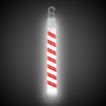 Candy Cane 6" Glow Sticks (25 Per pack)